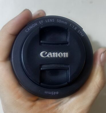 Canon EF 50MM F /1.8 STM, yenidir az işlənib, heç bir problemi yoxdur