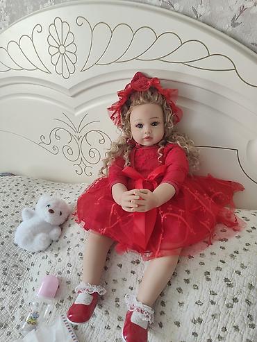 Игрушки: Кукла реборн 60 см. Распродажа, новая кукла, цена 5 000 сом - — 7