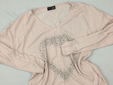 bluza z diamencikami new yorker: Women`s sweater, XL (EU 42)