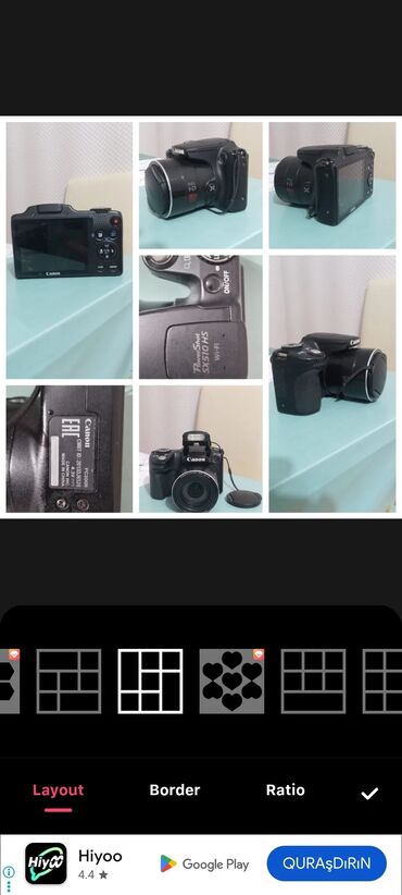 4 gozlu qaz: Canon PowerShot SX510 HS rəqəmsal fotoaparat - 12.1 MP CMOS sensor və