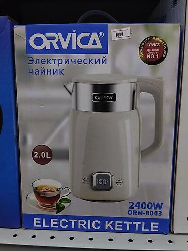 продаю ористон: Электрический чайник ORVICA ORM-8043 - Объем: 2,0 л - Мощность: 2400 — 1