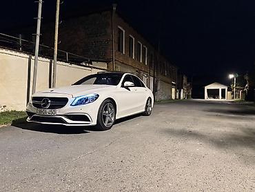 mercedes s class 220: Mercedes-Benz C-Sinfi sedan - Kuzov: ağ rəng, 4 qapı, aerodinamik AMG — 1