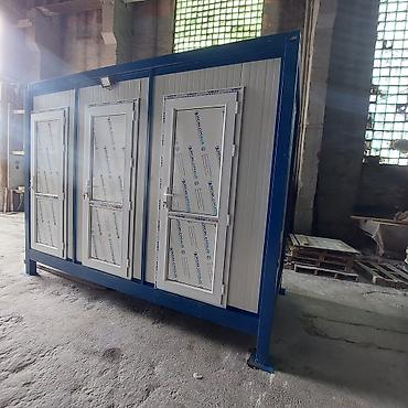 Контейнеры: 1.50 x 3.60 sendiviç konteyner sanuzer 3 kabinli Duş kontiner 3 — 3