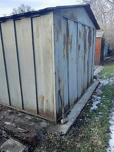 Башка: Металлический гараж/хозблок разборной конструкции. - Материал — 3