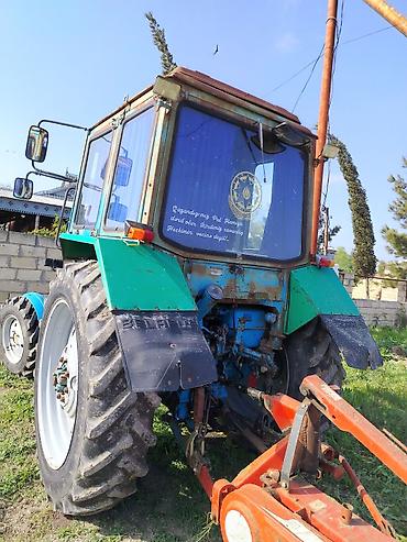 Traktorlar: Belarus MTZ traktoru - Güclü dizel mühərrik, mexaniki sürətlər qutusu — 1