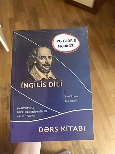 Məhsul: “İngilis dili – Dərs kitabı” Nəşr: İPG Tədris Mərkəzi