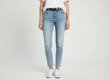 Jeansy: Jeansy damskie, rozmiar S