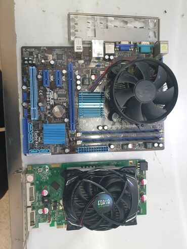 продать ноут: Материнская плата, Б/у, Asus, LGA775, Micro-ATX, Для ПК