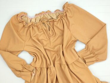 sukienki beżowe eleganckie: Women`s dress, size S (EU 36)