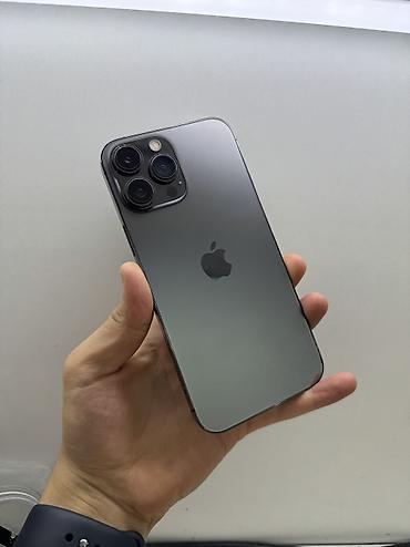IPhone 13 Pro Max, Б/у, 512 ГБ, Графит, 81 % at lalafo.kg IPhone 13 Pro Max, Б/у, 512 ГБ, Графит, 81 %