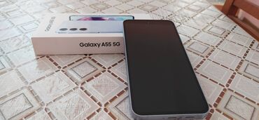 samsung a55 qiymeti irşad: Samsung Galaxy A55, 128 GB, rəng - Ağ, Sensor, Barmaq izi, İki sim kartlı