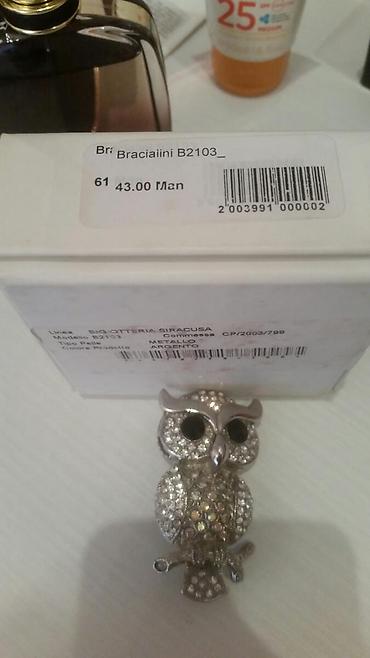 buji: Брошь.Brosh, Italiya, agırdı; skidkada 43 manata alinib(butik) — 3