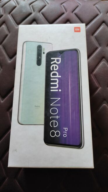 Redmi: Redmi, Redmi Note 8 Pro, Б/у, 128 ГБ, цвет - Зеленый, 2 SIM