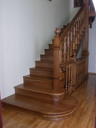 лестницы деревянные: Балясины, Лестницы Установка