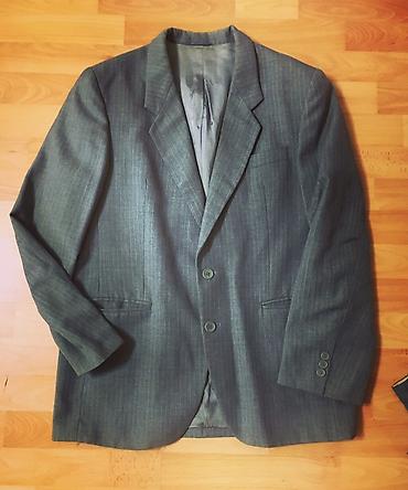 куртка мужской: Kostyum 42(Xl) bedene uygundi material qalin, boz rengdedi, ela — 3