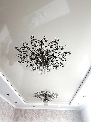 Натяжной потолок: Натяжной потолок Глянцевое, 3D потолки, Матовое Бесплатная консультация, Монтаж, Бесплатный замер — 1