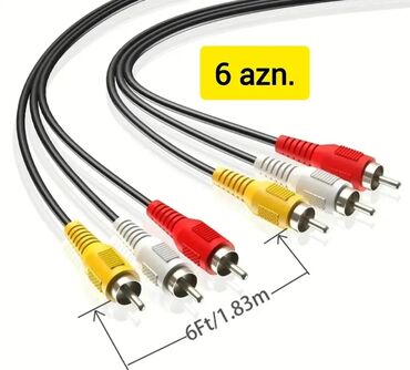 Audio və video kabellər: RCA-dan, AV-dən HDD-yə, HDMİ-yə, HDTV-yə ÇEVİRİCİ ( konvertor ) — 22