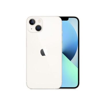 айфон 13 купить в рассрочку: IPhone 13, Жаңы, 128 ГБ, Ак, Заряддоочу түзүлүш, Каптама, Куту, 100 %