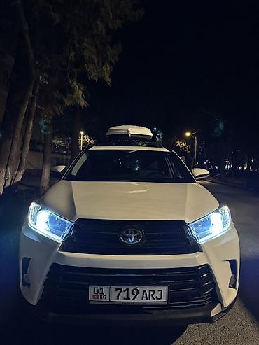 Toyota: Toyota Highlander: 2019 г., 3.5 л, Автомат, Бензин, Кроссовер — 2