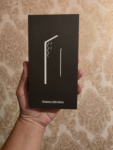 samsun a56: Samsung S25 Ultra, 512 GB, rəng - Qara, Kredit