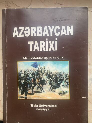 9 cu sinif umumi tarix derslik: Azərbaycan tarixi kitabı. İşlənmişdir. İçərisi təmiz saxlanılıb (bəzi