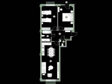 павильоны на продажу: 3 комнаты, 103 м², Элитка, 2 этаж, ПСО (под самоотделку) — 4