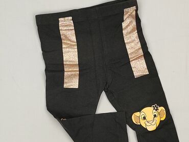 rajstopy z diamencikami: Legginsy, Disney, 9-12 miesięcy, stan - Bardzo dobry