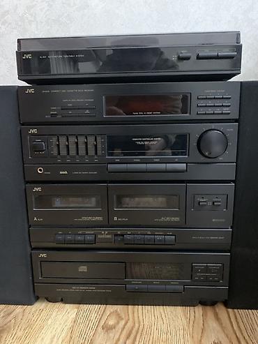 Другая аудиотехника: Музыкальный центр JVC винтажный, шикарное звучание. - Полноценный — 2