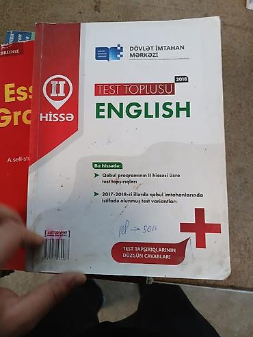 Məhsul: İngilis dili üzrə dərs və test kitabları dəsti Təsvir: - at lalafo.az — 5 Məhsul: İngilis dili üzrə dərs və test kitabları dəsti Təsvir: - — 5