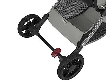 vunene papuce: KIKKA BOO CLOE premium kišobran kolica sa kišnom kabanicom – siva — 6