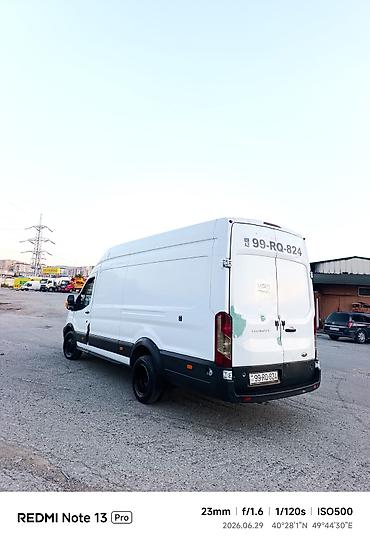 turbo az ford transit 1994: Ford Transit yük furgonu - Korpus: Uzadılmış və hündür damlı, 2 arxa — 3