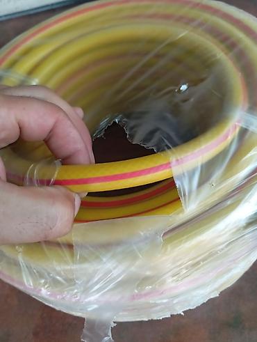 Велоаксессуары: Шланг для полива огорода двора для подключения моек высокого давления — 9