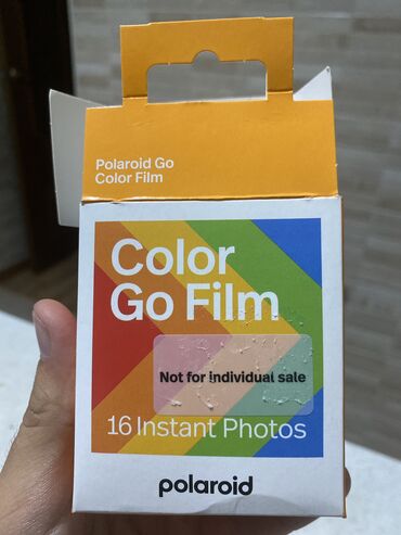 Другие аксессуары для фото/видео: Картридж Polaroid Go на 8 снимков
Продаю т.к. нет подходящей камеры