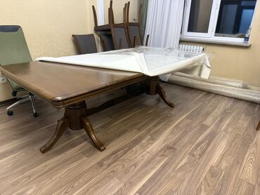 столы трансформеры для гостинной: Стол и стул для зала, Самовывоз, цвет - Коричневый