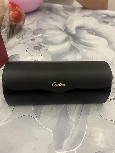 cartier очки: Солнцезащитные очки очки, Унисекс, Прямоугольные, Регулируемые носоупоры, Новый — 2