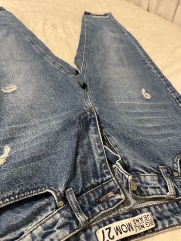Cinslər: Məhsul: Qadın “Mom Jeans” cins şalvarı - Brend/etiket: BIG MILE JEANS — 5