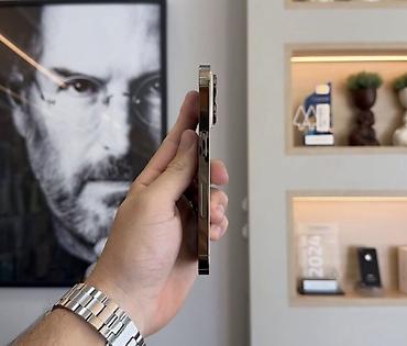 cakma iphone 14 pro max: IPhone 14 Pro, 128 GB, Matte Gold, Zəmanət, Simsiz şarj, Face ID — 4