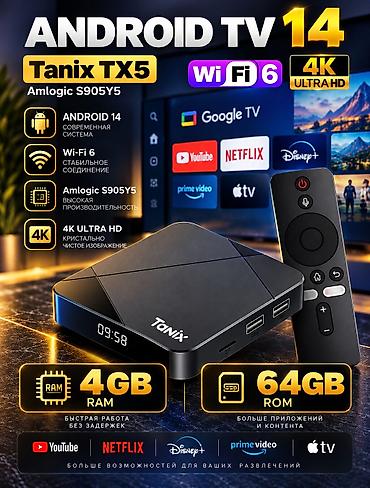 video: Мощная Смарт ТВ Приставка Tanix TX5 (4GB / 64GB) — Android 14 & — 1