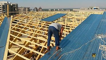 Кровля крыши: Крыша жабабыз, металлочерепица, профнастил, шынглас, композит, андулин — 21