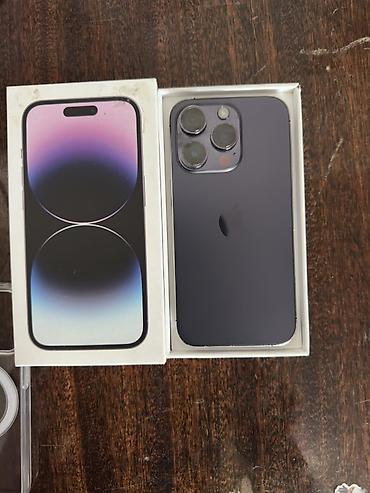 IPhone 14 Pro, 128 GB, Deep Purple, Face ID lalafo.az -da IPhone 14 Pro, 128 GB, Deep Purple, Face ID