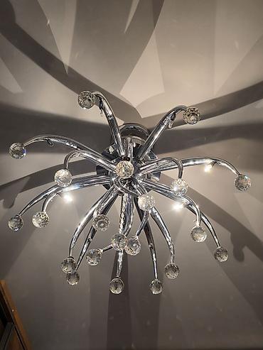 örtü: Çılçıraq, 10 və daha çox lampa, Metal — 2