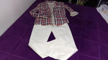 h: Pantalone velicina 30, kosulja M, pantalone potpuno nove, sa