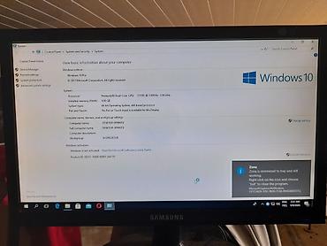 Masaüstü kompüterlər və iş stansiyaları: - Prosessor: Intel Dual-Core E5700, 3.00 GHz - Operativ yaddaş (RAM) — 2