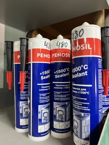трафареты для стен: Герметик Penosil для каминов, предназначенный для герметизации швов и