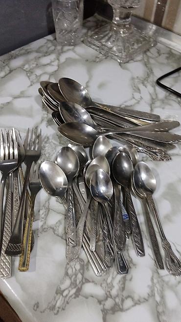 Tava-qazan dəstləri: Qazan, rəng - Gümüşü, Paslanmayan polad — 14