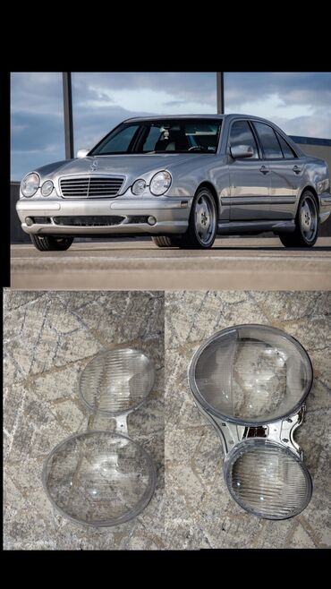 Автозапчасти: Комплект передних фар Mercedes-Benz