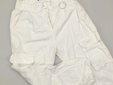 zara dzianinowe spodnie: Cargo, Bershka, L (EU 40), condition - Good