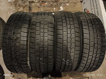 Шины: Шины 195 / 65 / R 15, Зима, Б/у, Комплект, Легковые, Япония, Dunlop