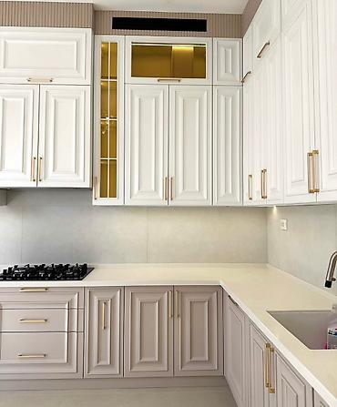 silver kitchen: Кухонный набор на заказ, МДФ, По договорённости — 1