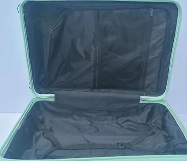 Putni koferi i torbe: Tvrdi kofer na točkiće – mint zelena boja - Kompaktna veličina — 3